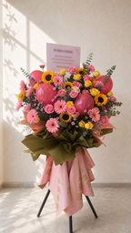 Fortune God Come to You — Grand Opening Flower Stand