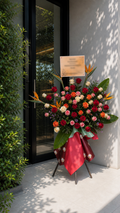 Ba Fang Lai Cai — Grand Opening Flower Stand