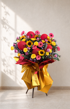 Fortune God Come to You — Grand Opening Flower Stand