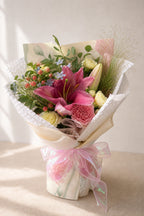 Lily & Wildflower Bouquet - photo 1