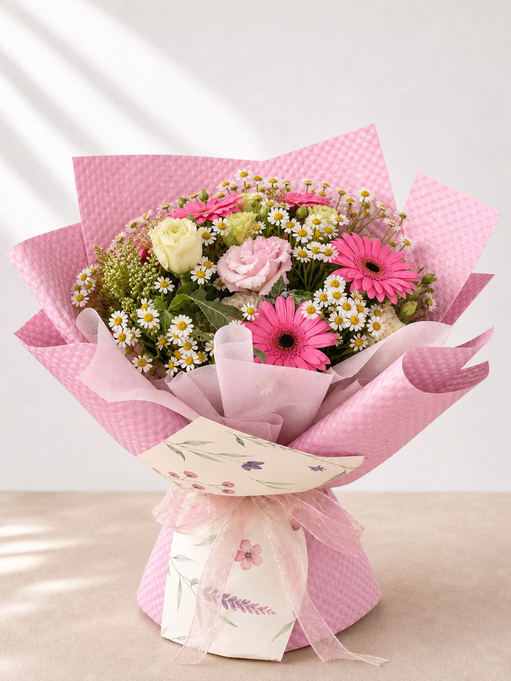 15 - Candy Pink Gerbera Bouquet - photo 1