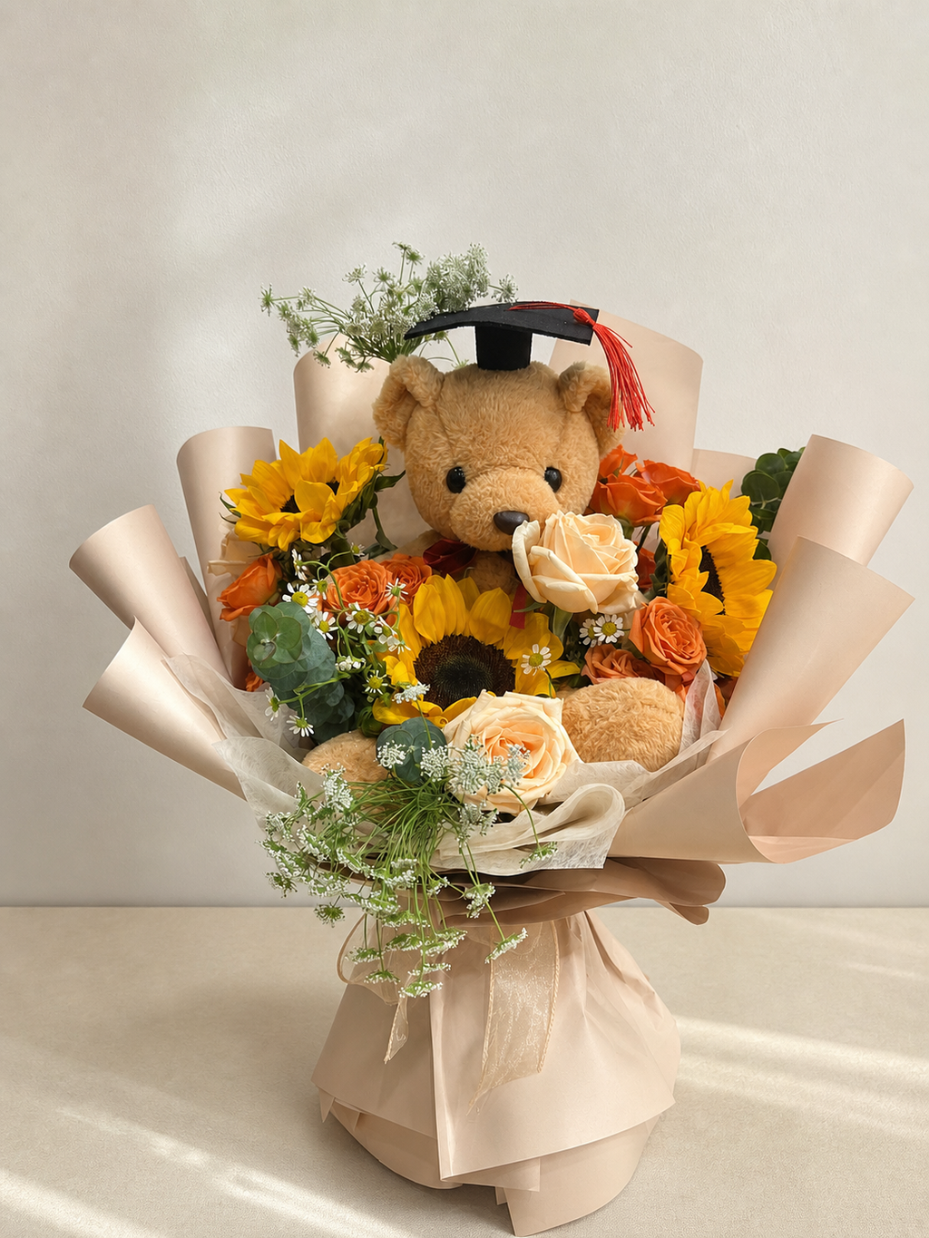 Scholar Bear Bouquet