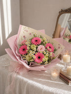 15 - Candy Pink Gerbera Bouquet - photo 4
