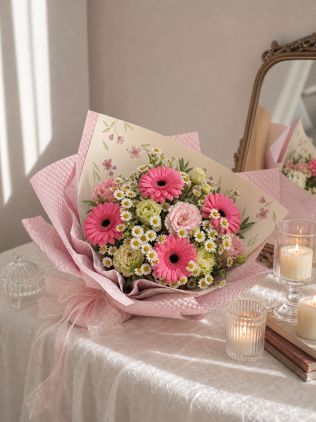 15 - Candy Pink Gerbera Bouquet - photo 4