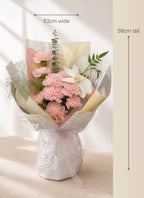 Pink Carnation & Lily Bouquet - photo 5