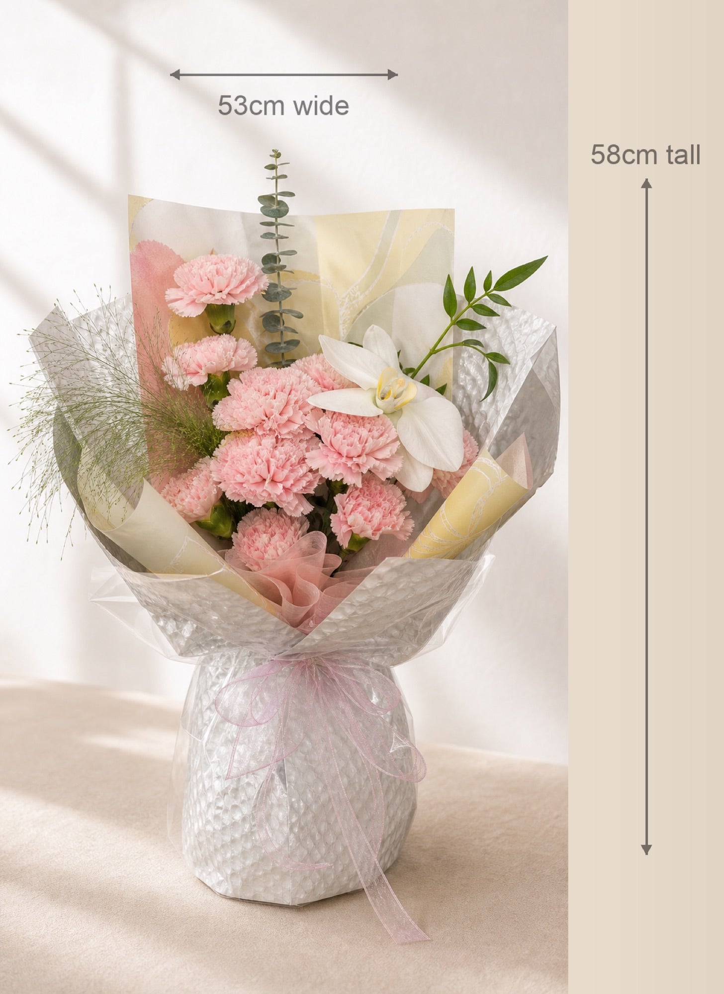 Pink Carnation & Lily Bouquet - photo 5