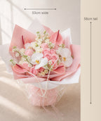 Pink Rose & Orchid Bouquet - photo 5