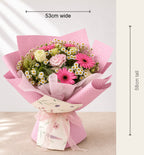 15 - Candy Pink Gerbera Bouquet - photo 5
